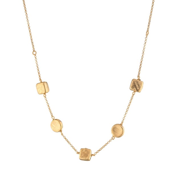 Collana girocollo Elements Square - Itaca